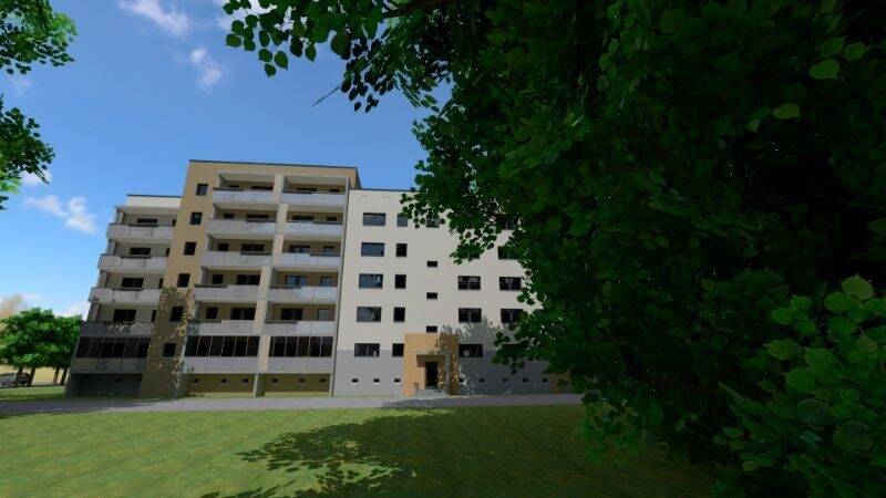 In der Herrichtung! 2-Räume mit Dusche, neu saniert, großer Balkon! 2 zimmer