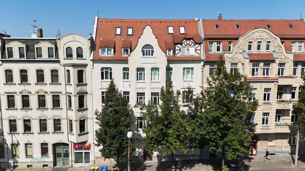 Aufgteiltes Gründerzeithaus im Hallenser Paulusviertel zimmer