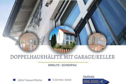 Haus Schkopau / Ermlitz Ermlitz - 5 Zimmer, 135 m&sup2;, 295.000&euro; | Angebot:26028699