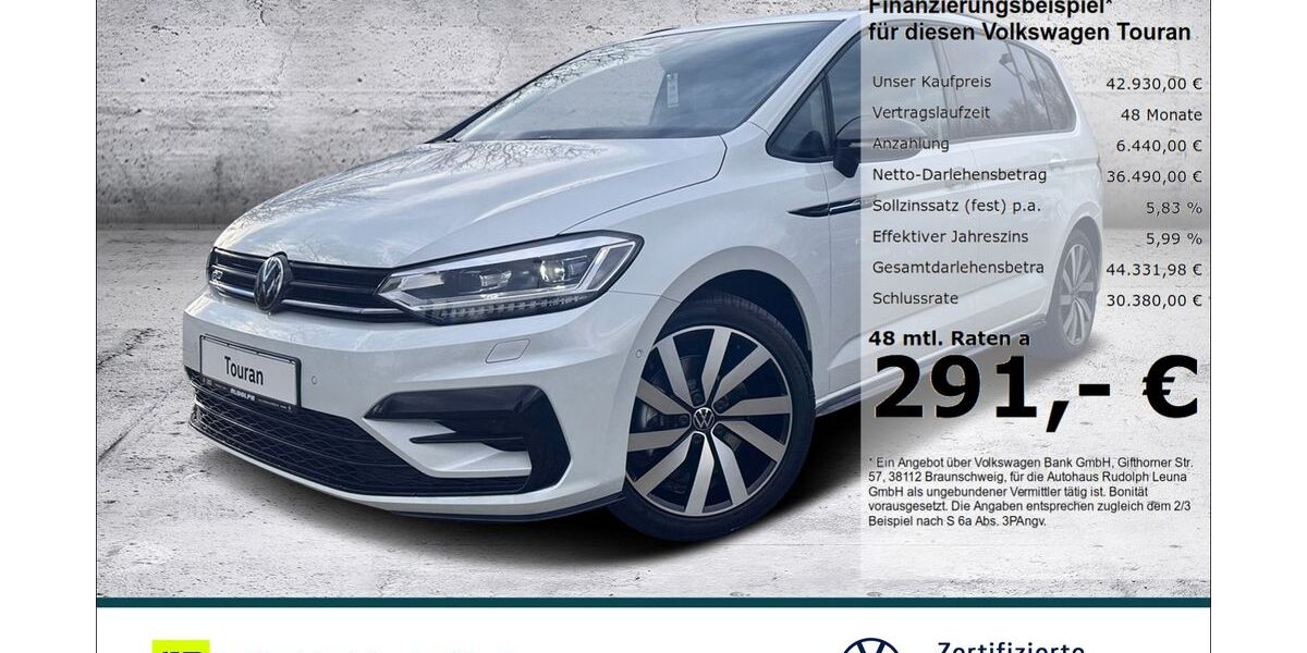 VW Touran 9.500 km 41.410 &euro; Leuna 06237