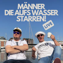 Männer, die aufs Wasser starren! Leipzig