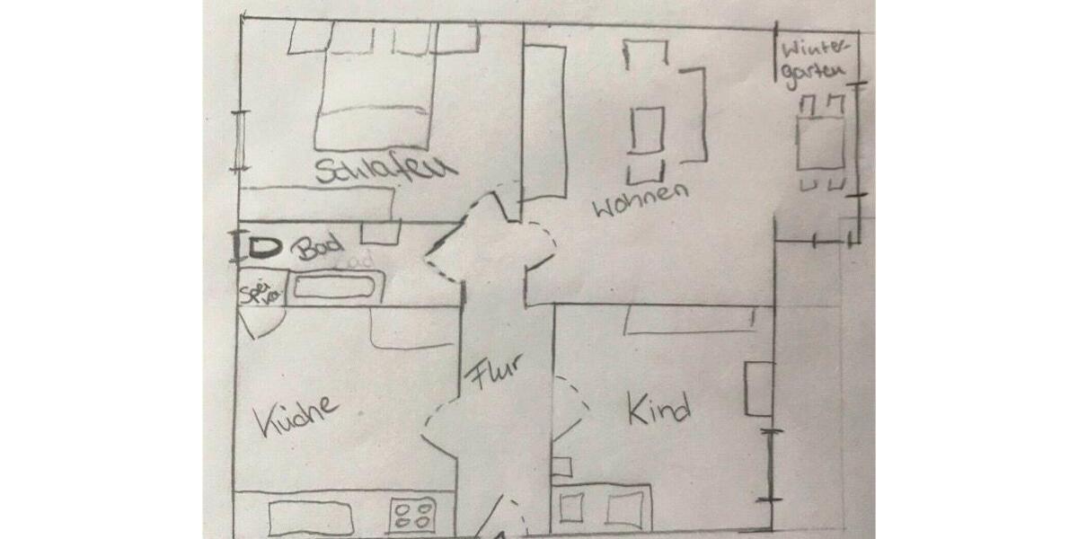 Erdgeschoßwohnung Bitterfeld-Wolfen Wolfen - 3 Zimmer, 82 m&sup2;, 130.000&euro; | Angebot:27204381