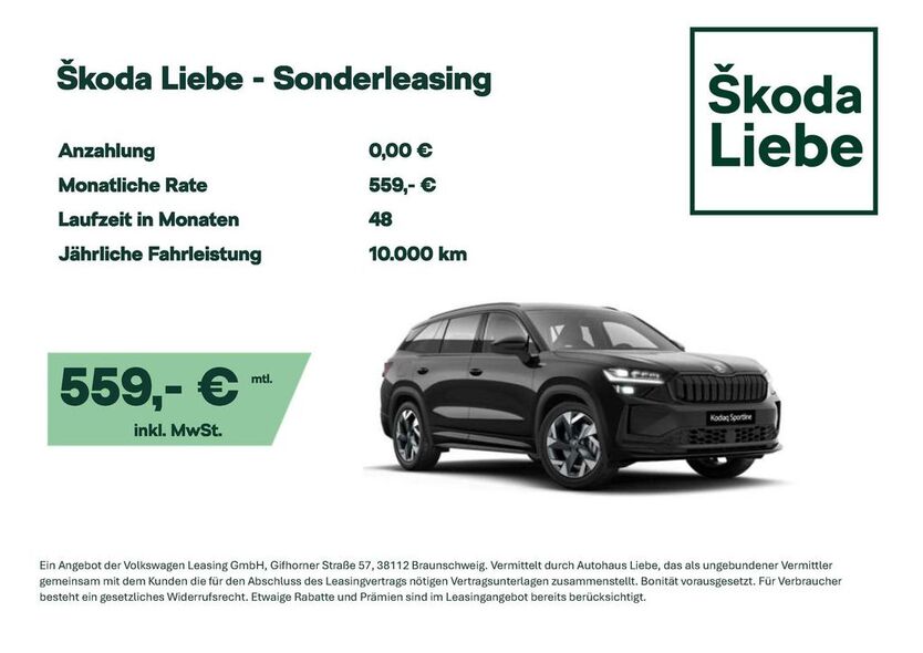 Skoda Kodiaq 4.500 km 47.911 € Leipzig 04103