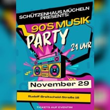 90er Party 29.11.2025 Schützenhaus Mücheln