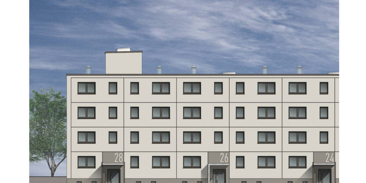 Etagenwohnung Halle (Saale) Westliche Neustadt - 3 Zimmer, 56 m&sup2;, 368&euro; | Angebot:26128787