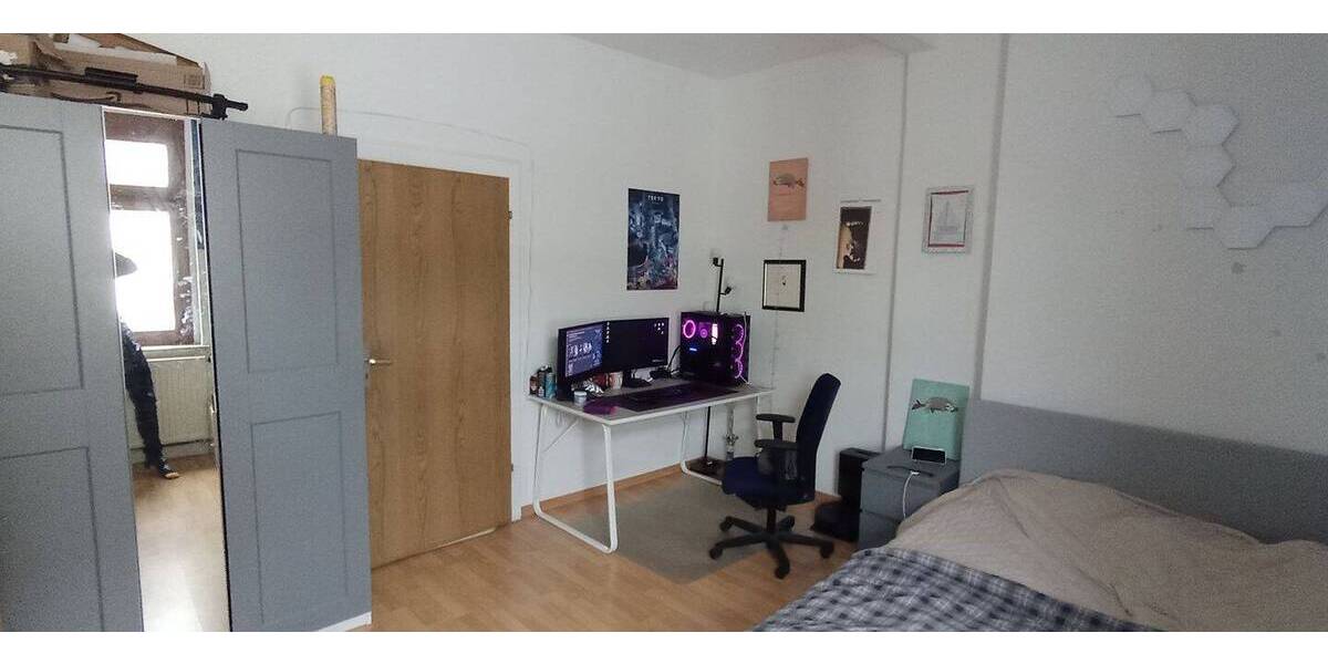 Etagenwohnung Halle (Saale) Innenstadt - 2 Zimmer, 39 m&sup2;, 357&euro; | Angebot:26243812