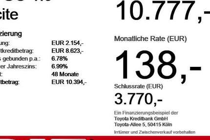 Toyota Aygo 49.893 km 10.777 &euro; Halle 06130