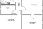 Etagenwohnung Bitterfeld-Wolfen Wolfen - 2 Zimmer, 46 m&sup2;, 323&euro; | Angebot:25822716