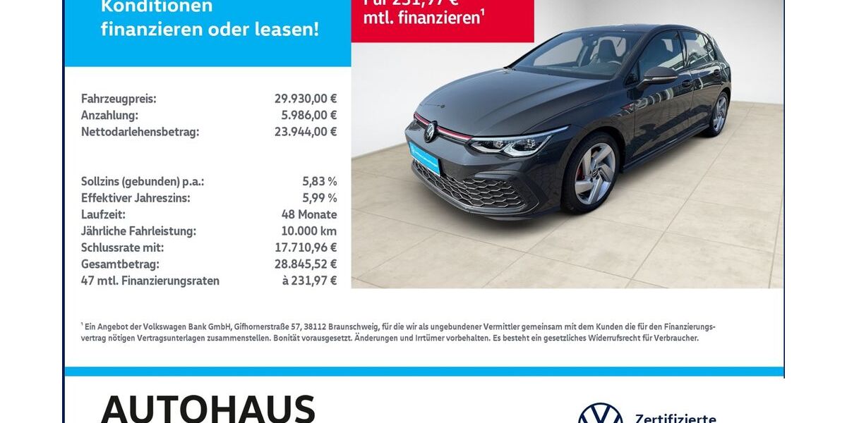 VW Golf 20.853 km 29.930 &euro; Bitterfeld-Wolfen 06749