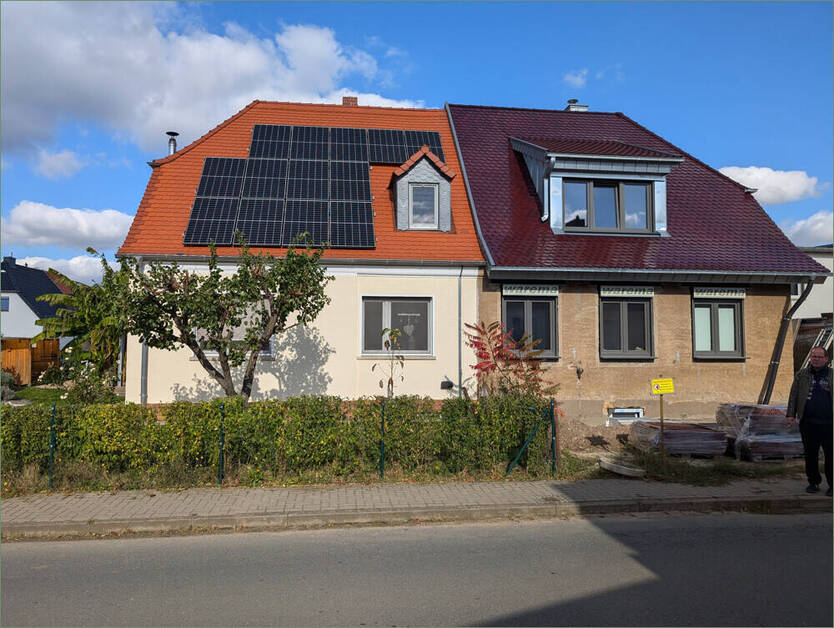 Schöne Doppelhaushälfte in Edderitz