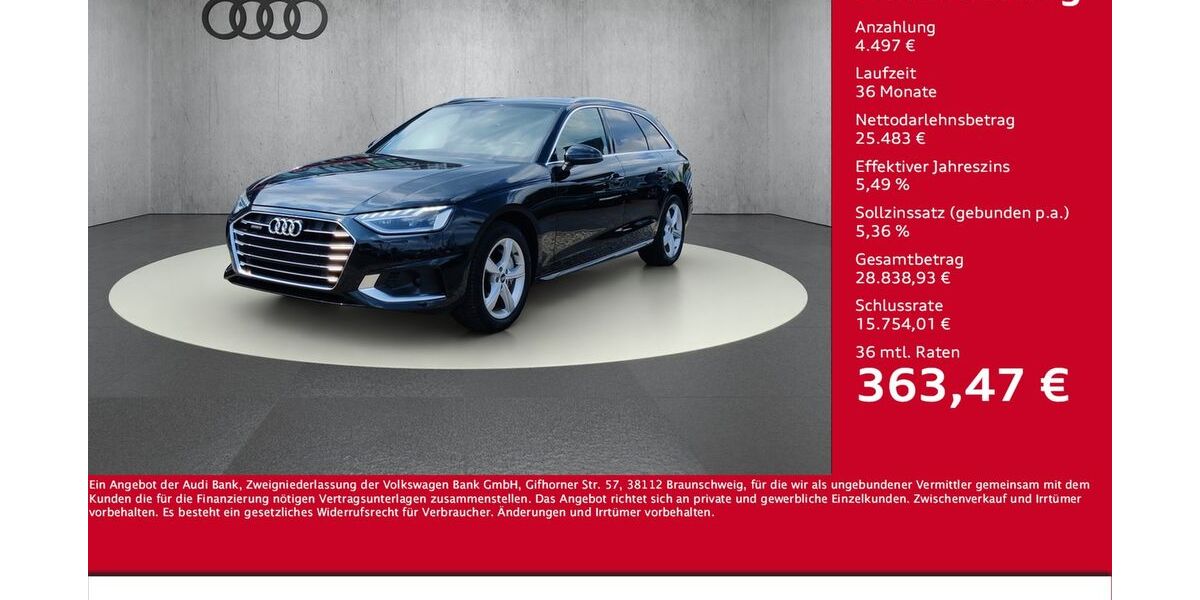 Audi A4 65.400 km 29.980 &euro; Halle 06122