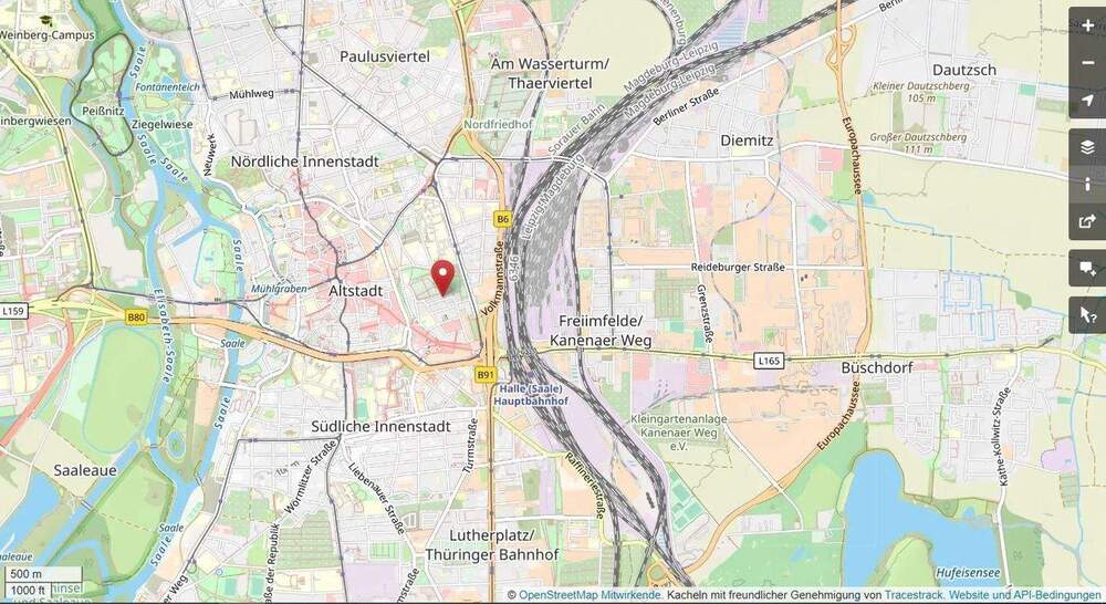 Mehrfamilienhaus, Wohnhaus Halle (Saale) Innenstadt - 1 Zimmer, 444 m&sup2;, 950.000&euro; | Angebot:24808542