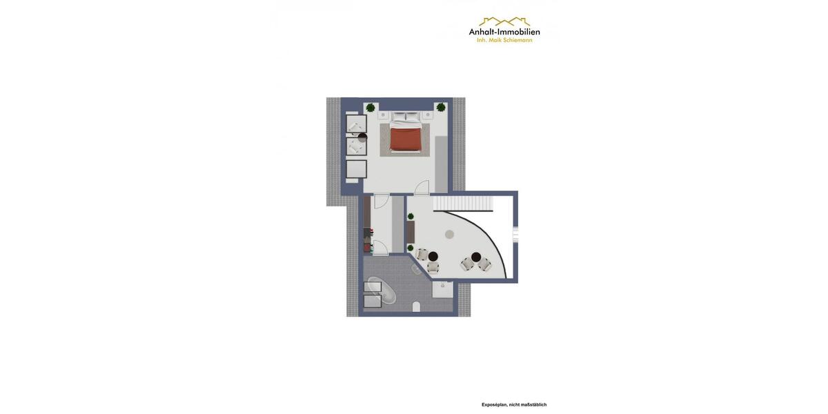 Dachgeschoßwohnung Zörbig - 5 Zimmer, 206 m&sup2;, 1.130&euro; | Angebot:20092302