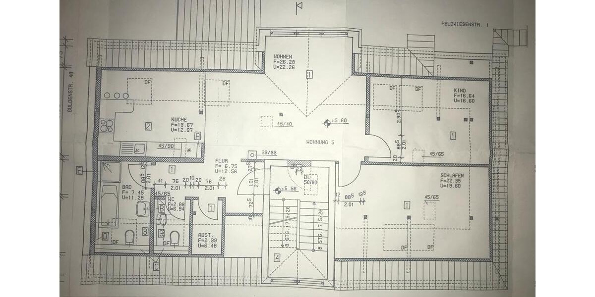 Dachgeschoßwohnung Halle (Saale) Silberhöhe - 3 Zimmer, 83 m&sup2;, 670&euro; | Angebot:24682954