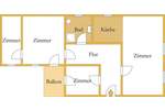 Etagenwohnung Köthen (Anhalt) Köthen - 3 Zimmer, 105 m&sup2;, 595&euro; | Angebot:26376626