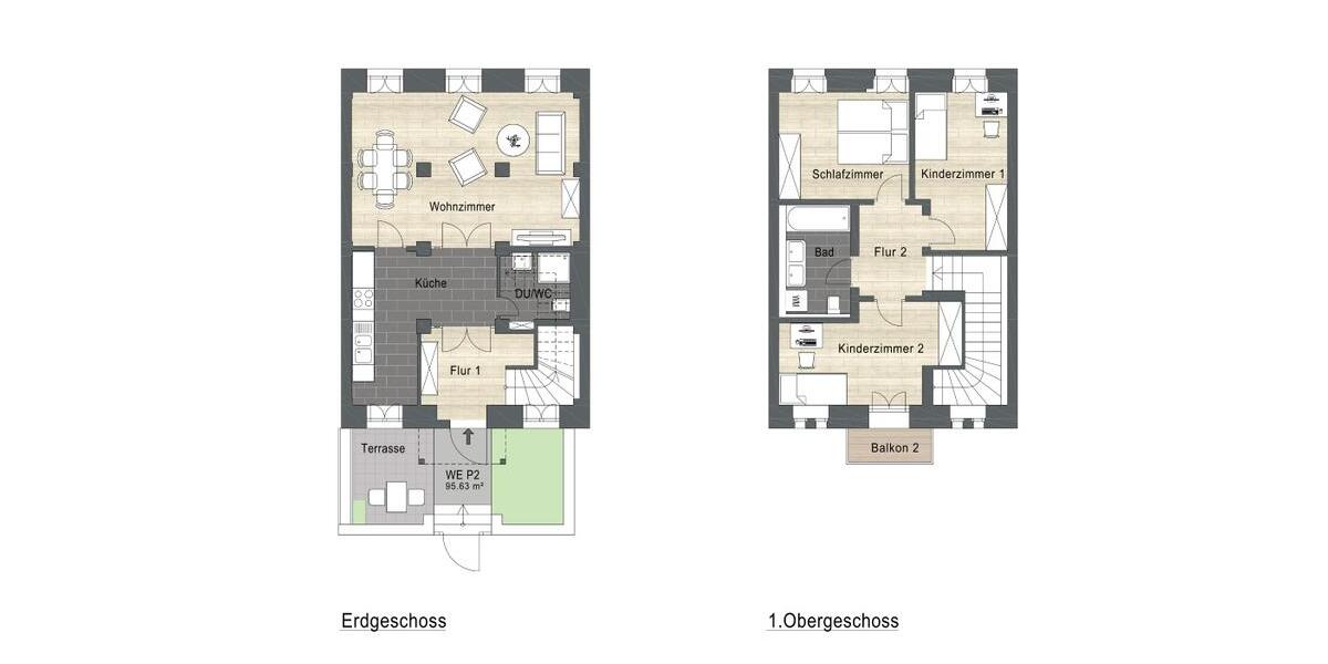 Etagenwohnung Halle (Saale) Dölau - 4 Zimmer, 94 m&sup2;, 1.015&euro; | Angebot:25839758