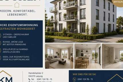 Wohnung Köthen - 2 Zimmer, 52 m&sup2;, 78.500&euro; | Angebot:26994049