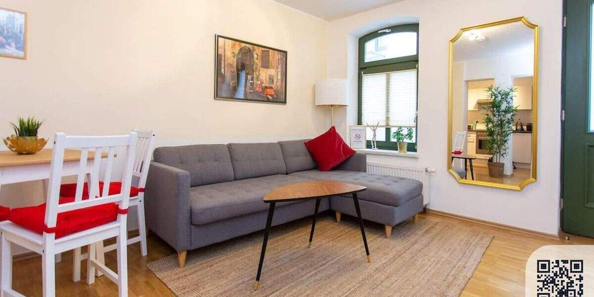 Etagenwohnung Halle (Saale) Altstadt - 2 Zimmer, 1.145&euro; | Angebot:25715810