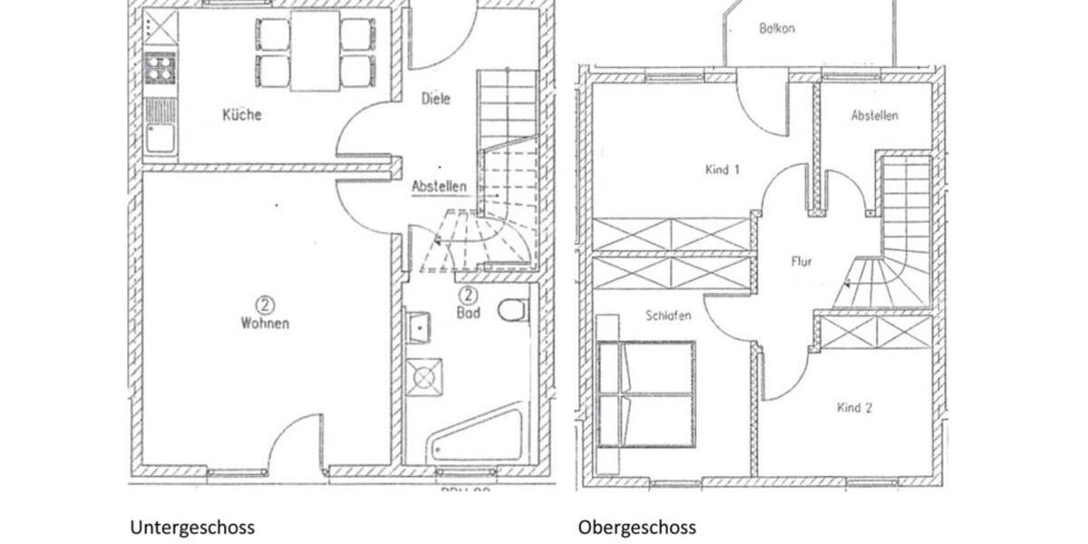 Reihenhaus Delitzsch - 4 Zimmer, 101 m&sup2;, 1.349&euro; | Angebot:25417943