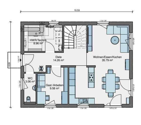 Einfamilienhaus Nempitz Nempitz - 5 Zimmer, 136 m&sup2;, 400.502&euro; | Angebot:26155910