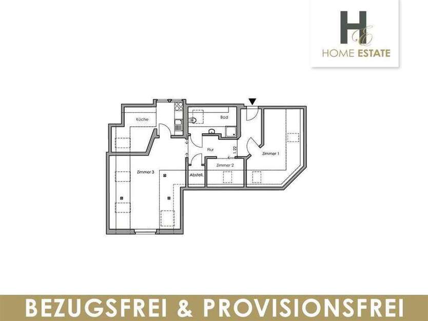 Wohnung zum Kaufen in Leipzig 245.000 € 65 m²