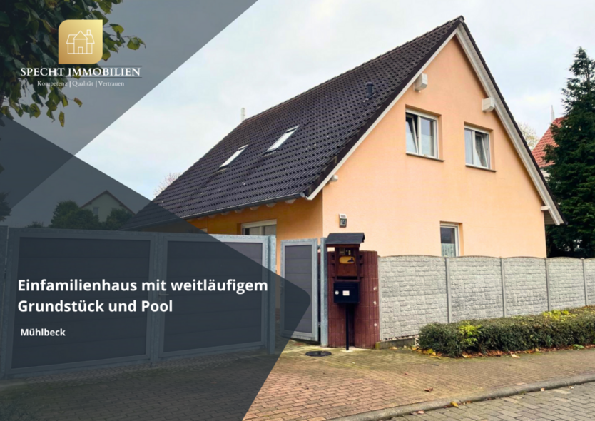 Haus zum Kaufen in Muldestausee OT Mühlbeck 419.997 € 180 m²