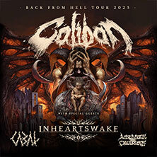 Caliban - Back From Hell Tour 2025 Leipzig