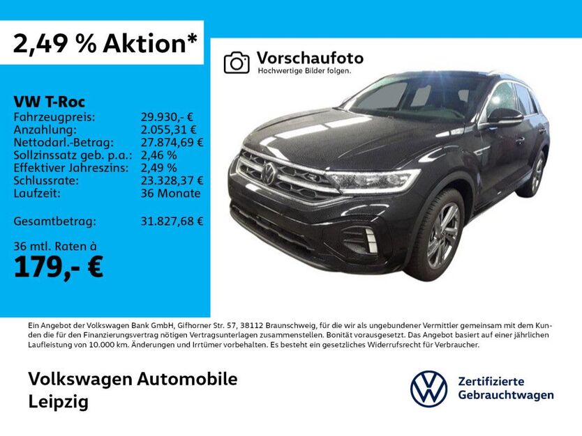 VW T-Roc 5.584 km 29.930 € Leipzig 04277