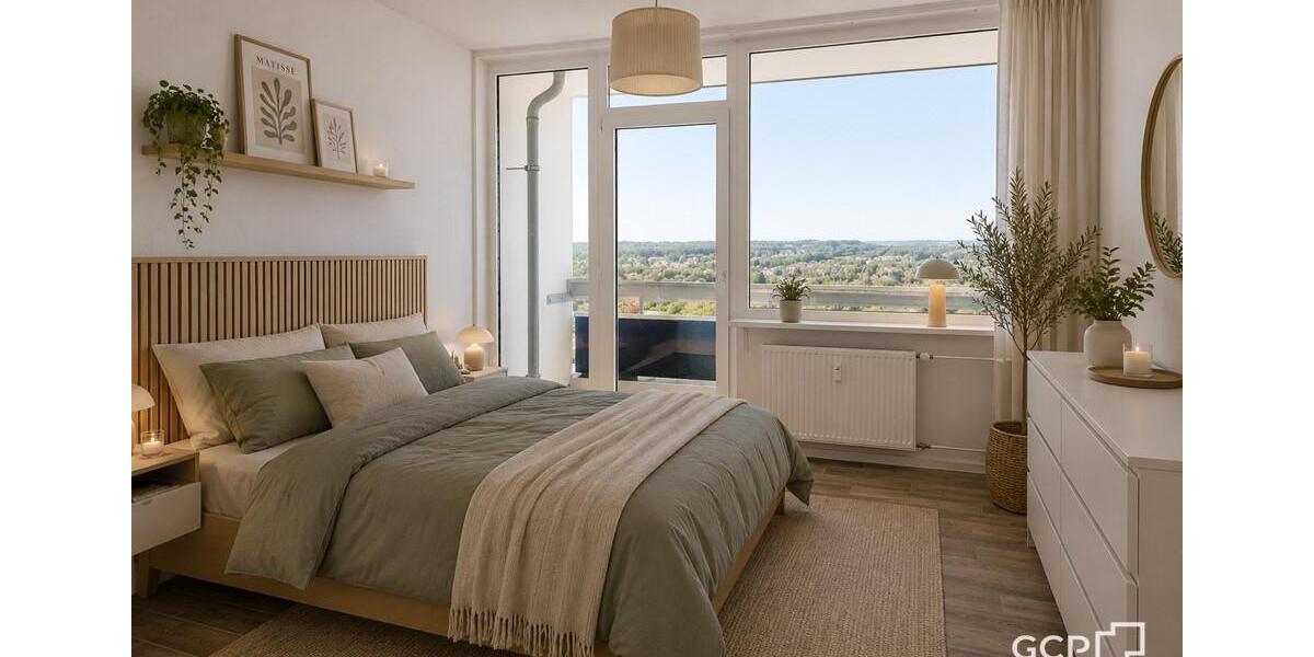 Etagenwohnung Halle (Saale) Halle-Neustadt - 3 Zimmer, 66 m&sup2;, 565&euro; | Angebot:26072409