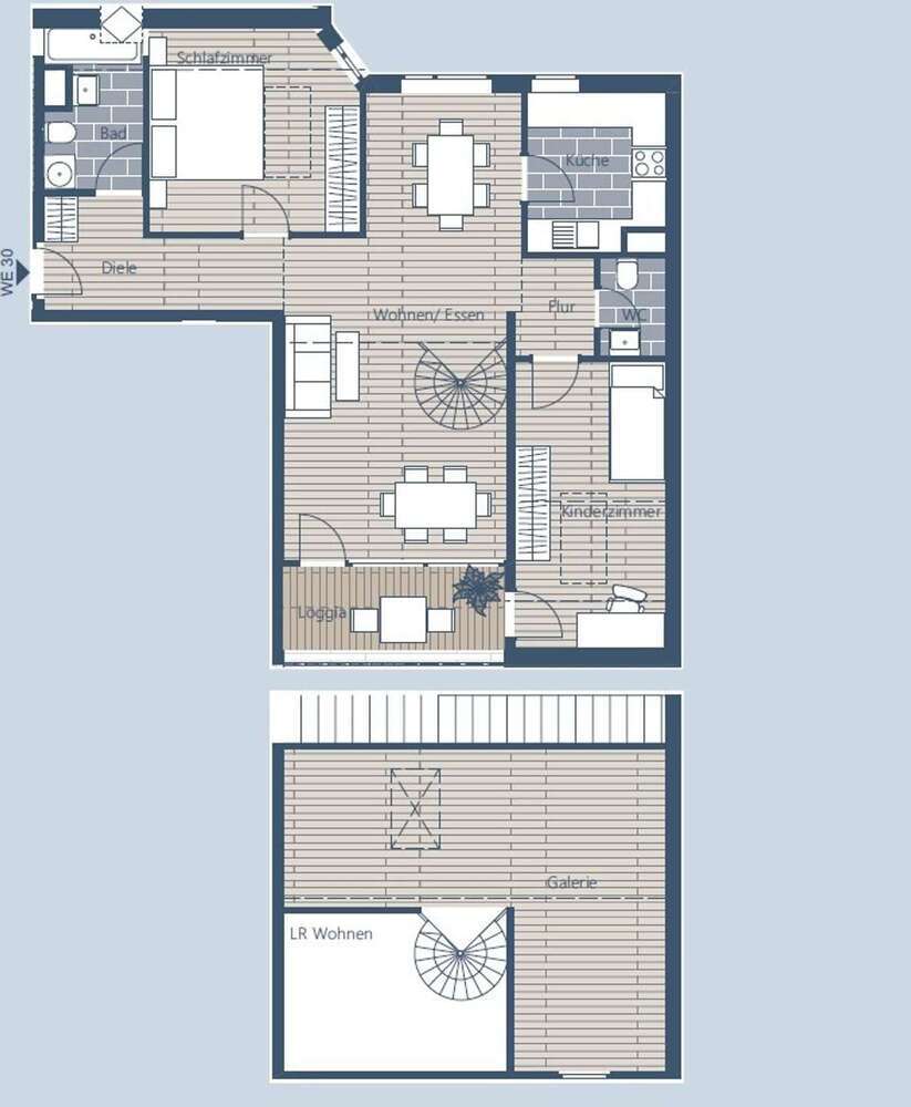 Wohnen, wo Leipzig lebt - 4-Zimmer-MaisonetteWohnung nahe der Karl-Heine-Straße