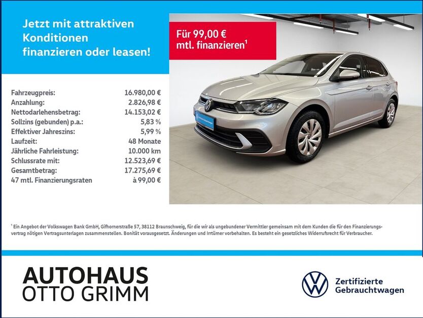 VW Polo 28.810 km 16.780 € Bitterfeld-Wolfen 06749