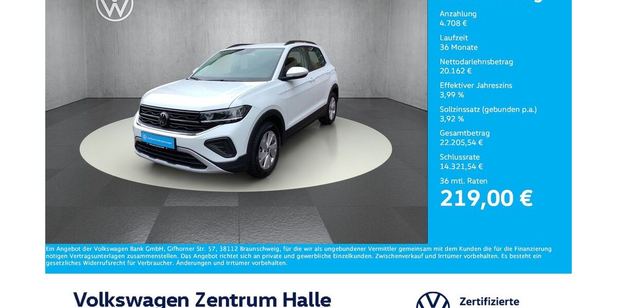 VW T-Cross 7.328 km 24.870 &euro; Halle/Saale 06110