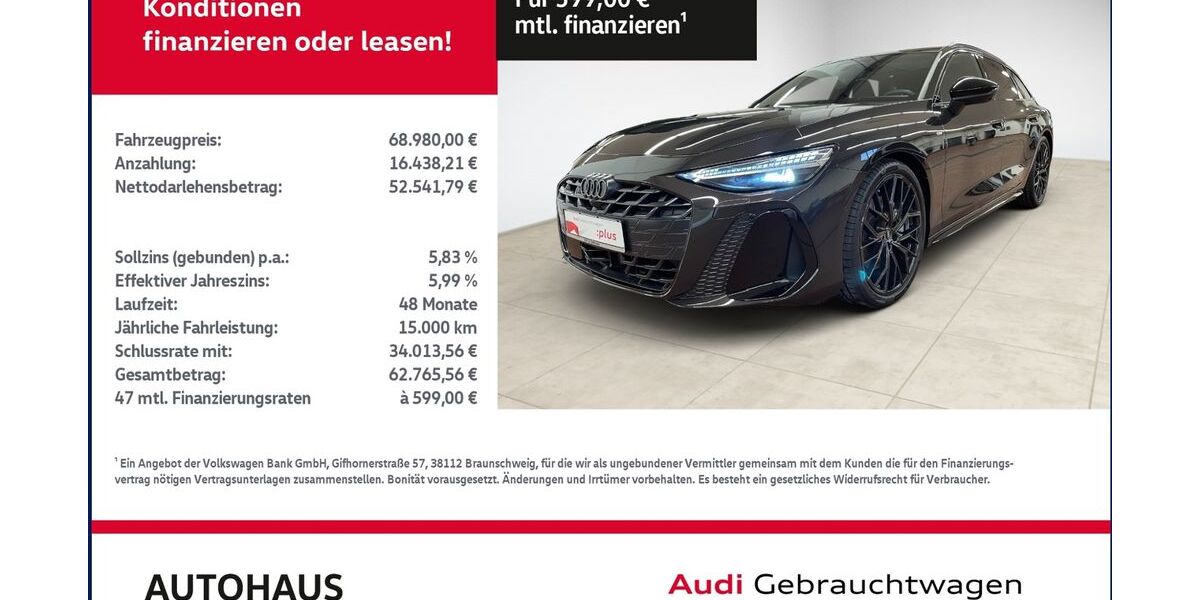 Audi A6 9.270 km 65.979 &euro; Bitterfeld-Wolfen 06749