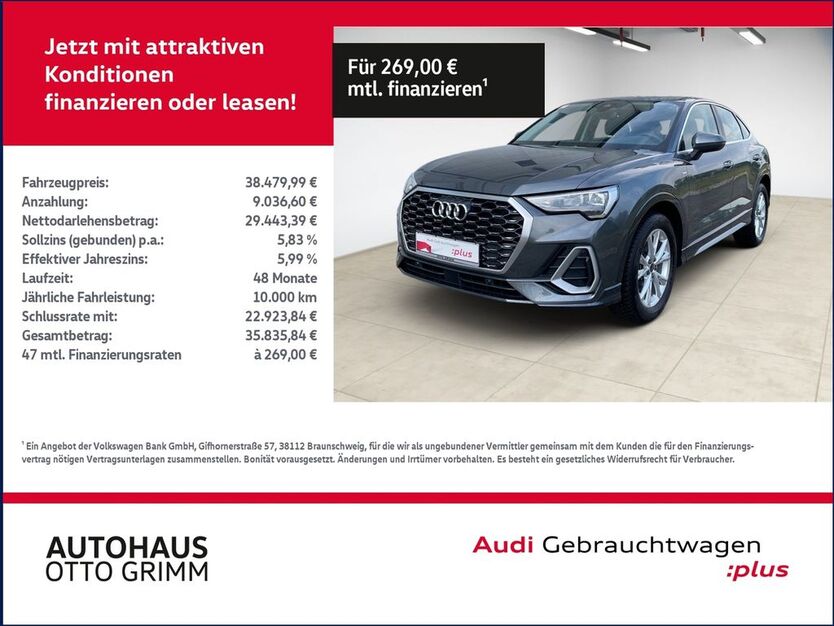Audi Q3 28.498 km 37.979 € Bitterfeld-Wolfen 06749