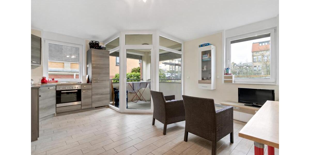 Erdgeschoßwohnung Halle (Saale) Am Wasserturm/Thaerviertel - 2 Zimmer, 38 m&sup2;, 410&euro; | Angebot:25974540