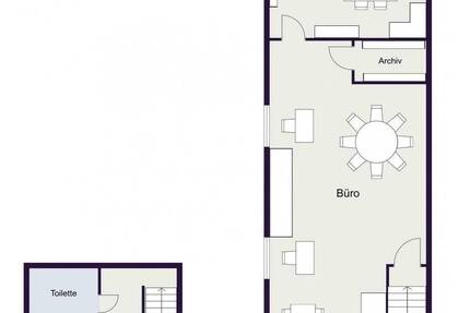 Gewerbeobjekt Bitterfeld-Wolfen Bitterfeld - 2 Zimmer, 585&euro; | Angebot:25708984