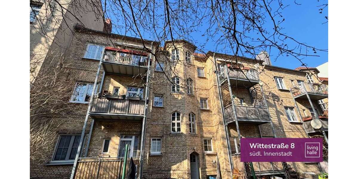 Etagenwohnung Halle (Saale) Damaschkestraße - 3 Zimmer, 64 m&sup2;, 480&euro; | Angebot:26109560