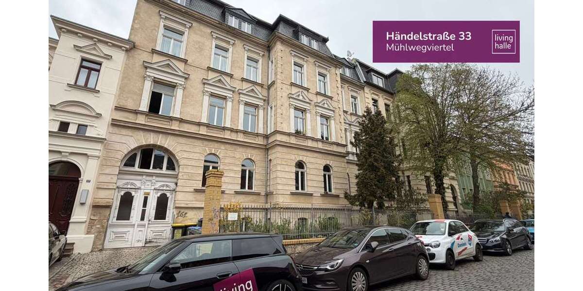 Etagenwohnung Halle Am Wasserturm/Thaerviertel - 1.5 Zimmer, 33 m&sup2;, 320&euro; | Angebot:26914386