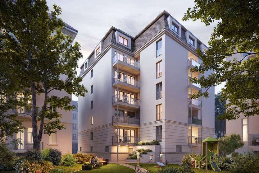Neubauprojekt im Leipziger Süden: 4R- Eigentumswohnung, Erstbezug & Energieeffiziezhaus KfW 40
