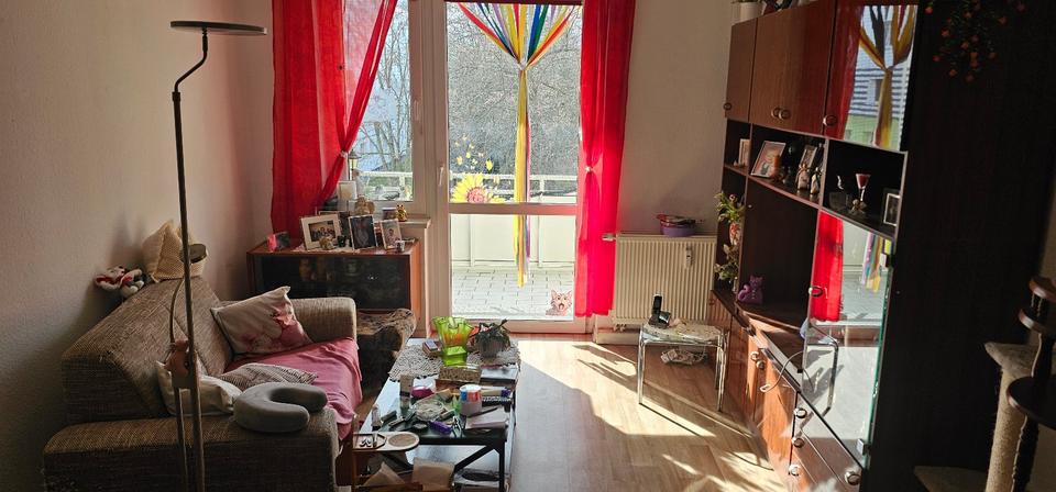 Etagenwohnung Halle (Saale) Halle-Neustadt - 2 Zimmer, 49 m&sup2;, 548&euro; | Angebot:25611297