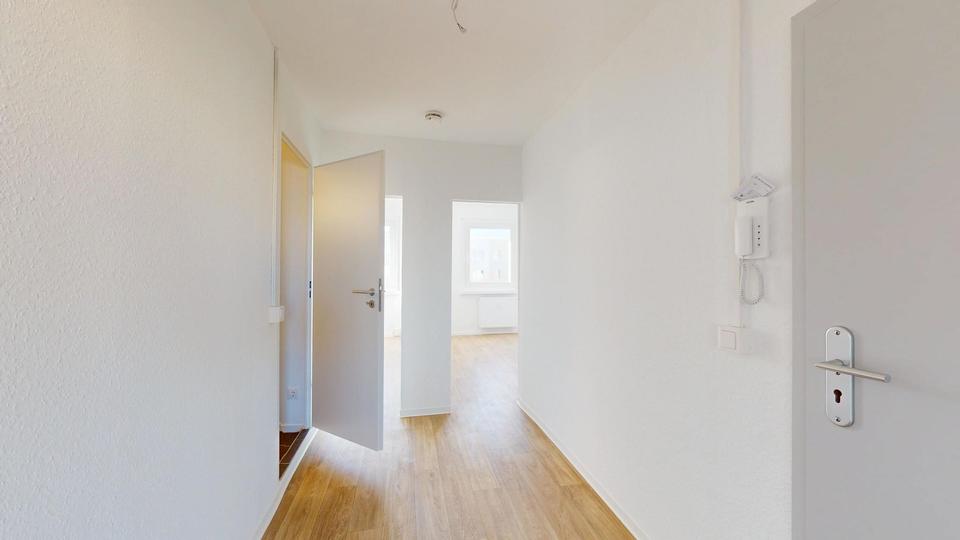 Etagenwohnung Halle (Saale) Dölau - 3 Zimmer, 57 m&sup2;, 377&euro; | Angebot:26624903