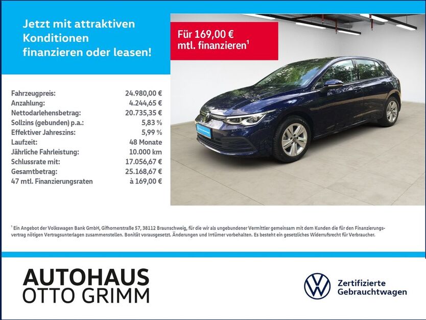 VW Golf 18.550 km 24.880 € Bitterfeld-Wolfen 06749