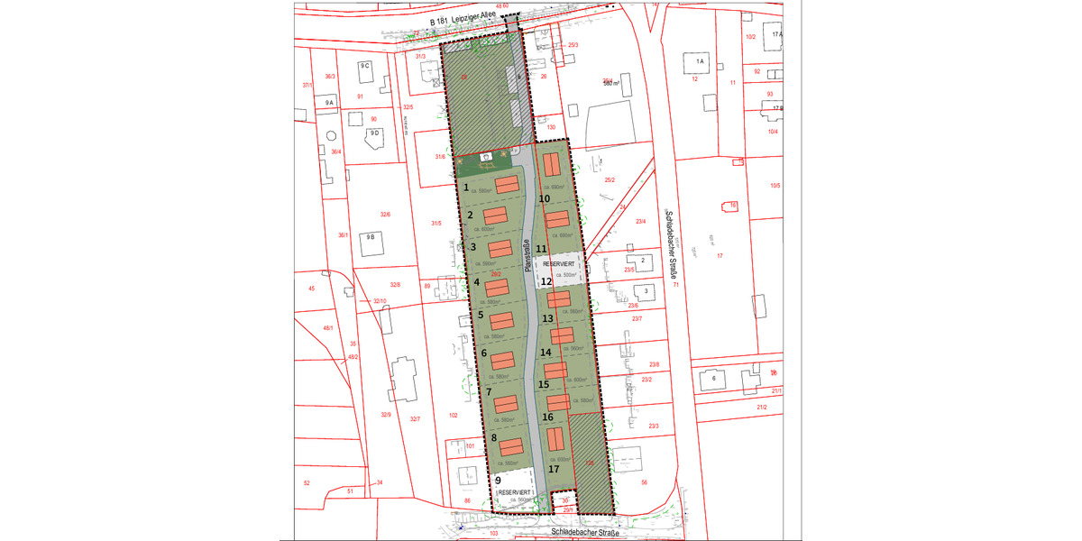 Grundstück Wallendorf (Luppe) Wallendorf - 102.000&euro; | Angebot:25682777