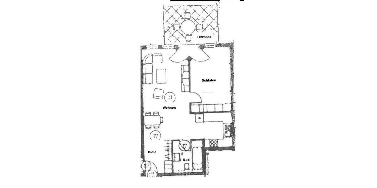 Etagenwohnung Schkeuditz Dölzig - 2 Zimmer, 60 m&sup2;, 525&euro; | Angebot:26863074