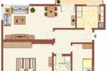 Etagenwohnung Bad Dürrenberg - 3 Zimmer, 66 m&sup2;, 550&euro; | Angebot:26902120