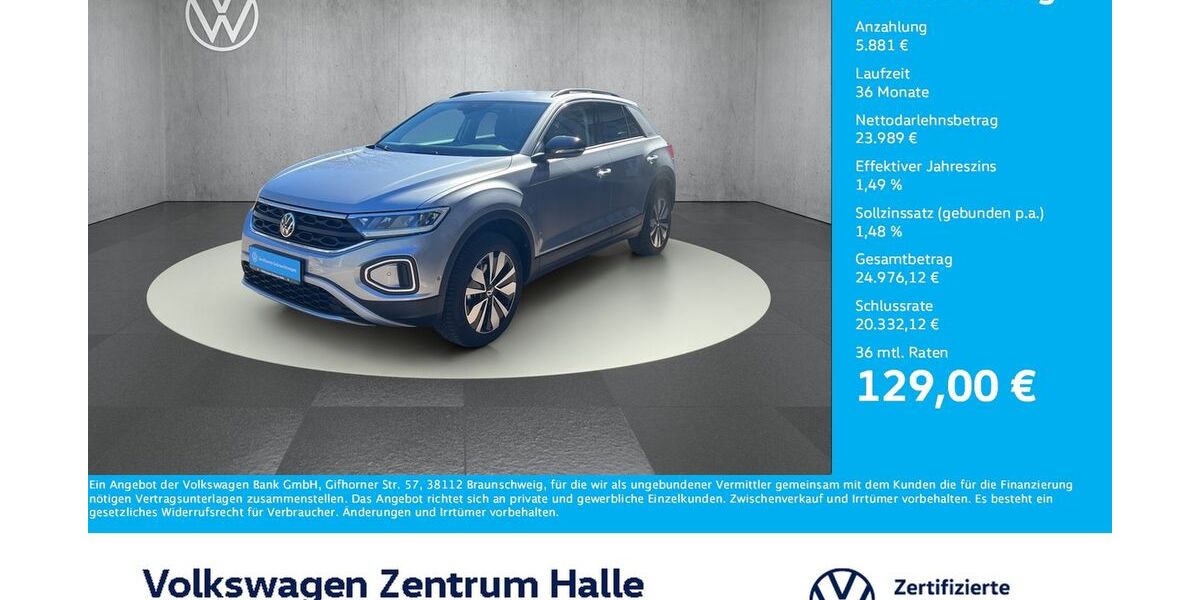 VW T-Roc 5.795 km 29.870 &euro; Halle/Saale 06110