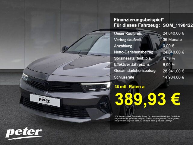 Opel Astra 33.396 km 24.840 &euro; Merseburg 06217