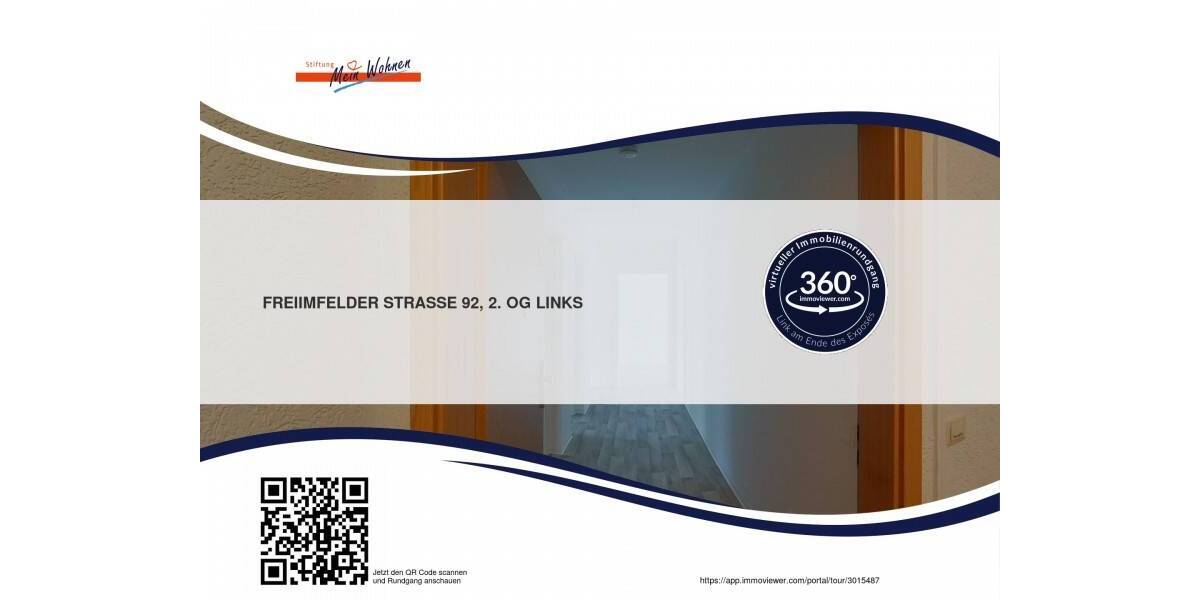 Etagenwohnung Halle Freiimfelde - 3 Zimmer, 65 m&sup2;, 530&euro; | Angebot:26257236