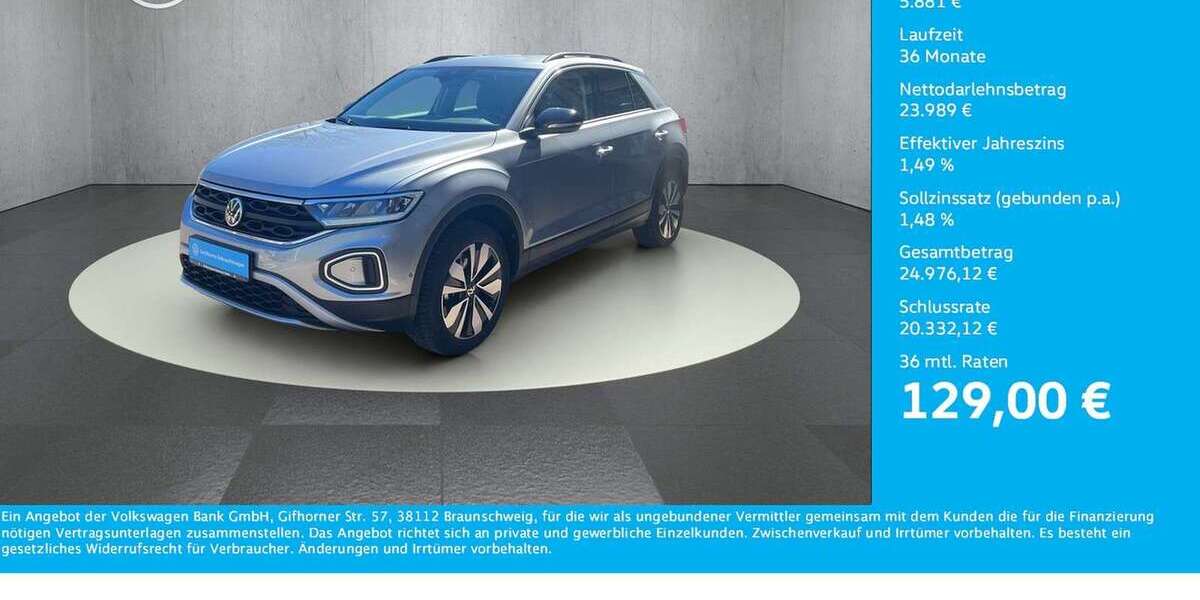 VW T-Roc 5.795 km 29.870 &euro; Halle 06110