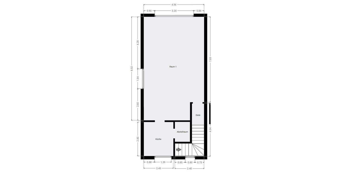 Reihenendhaus Delitzsch Storkwitz - 3 Zimmer, 81 m&sup2;, 59.000&euro; | Angebot:25997651